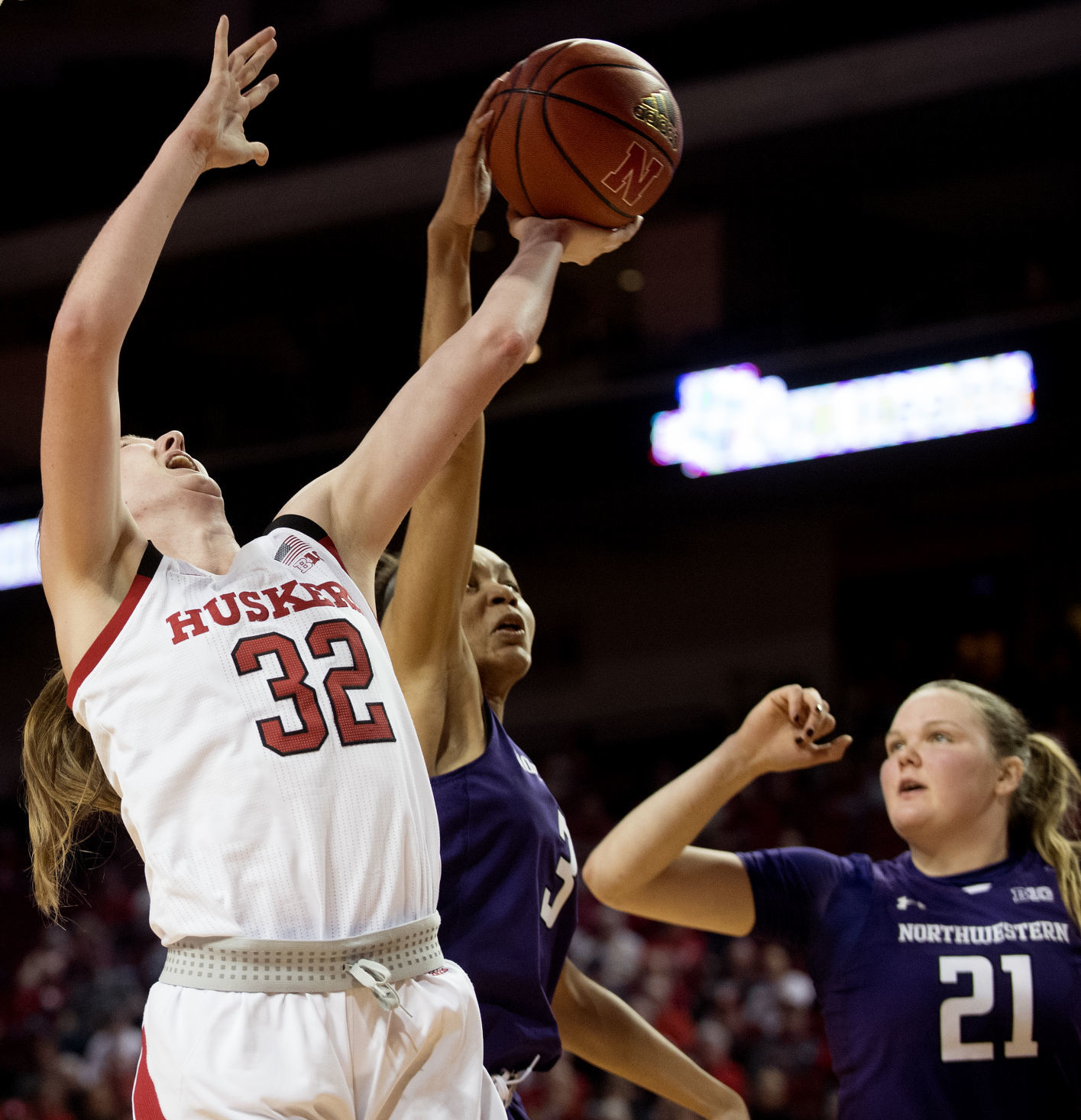 Northwestern vs. Nebraska, 1.24